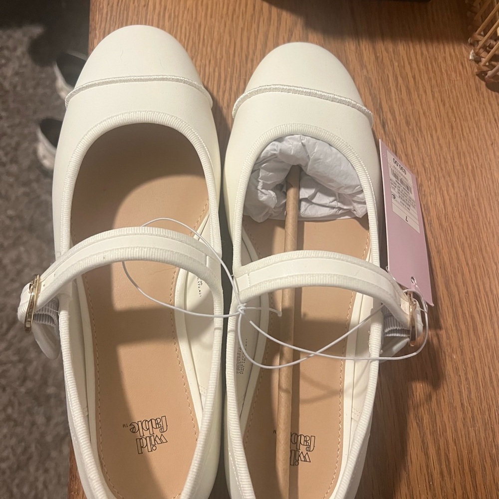 Wild Fable Cream Mary Jane Flats